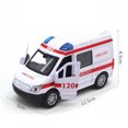 thumbnail image 3 of Voiture à Rétrofriction Créative Modèle Réduit 1/32 Voiture Ambulance Jouet avec Son et Lumière, 3 of 10