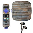 thumbnail image 1 of Skin Decal Wrap Compatible With Roku Ultra Sticker Design Gray Wood, 1 of 6