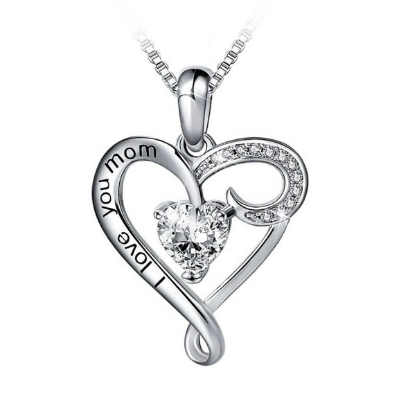 I Love You Mom Necklace