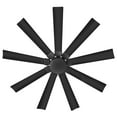 thumbnail image 4 of 904260FBB-LWD Hinkley Lighting Turbine - 9 Blade Ceiling Fan with Light Kit-17.5 Inches Tall and 60 Inches Wide-Matte Black Finish-Matte Black Blade, 4 of 14