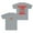 Grey, variant on Bailey Zimmerman Different Night Same Rodeo DNSR Merch - Cotton Blend Neon Print T-Shirt Short Sleeve Unisex