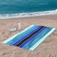 thumbnail image 7 of Impressions Angelonia Striped Cotton Oversized Beach Towel, 7 of 7