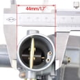 thumbnail image 3 of Carburador PZ30 de 30 mm con reemplazo de cable de estrangulador para scooter de 150 cc, 175 cc, 200 cc, 250 cc, 300 cc, ciclomotor, moto de cross, ATV, quad de 4 ruedas Kuyhfg Sin marca, 3 of 5