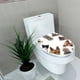 thumbnail image 5 of Bewildely Creative 3D Toilet Stickers Bathroom Decorative Decals Dog Cat Type3 NO3, 5 of 6