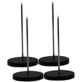 thumbnail image 2 of Soportes para recibos desmontables, soportes para menú de papel de escritorio (negro), 1 Juego, 4 Uds., 2 of 5
