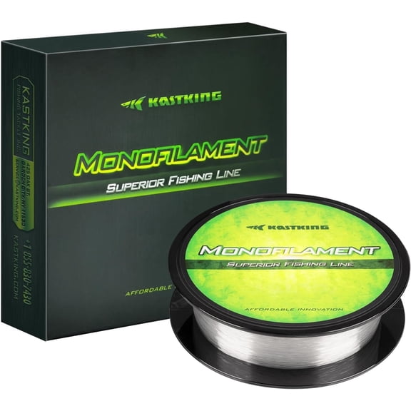 KastKing Monofilament Fishing Line - Paralleled Roll Track - Nylon Material Fishing Line-600YDS