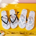 thumbnail image 4 of jiaxiM Flip Flops for Women Thong Sandals Elegant Memory Foam Slippers for Women Non- Wedge Sandals Woven Sole Orthofeet Shoes for Women, 4 of 7
