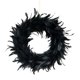 thumbnail image 1 of de plumas de cóctel negro de 16 "Puerta de entrada de Decoración para el hogar Accesorios para fotos Sunnimix Corona de puerta principal, 1 of 7