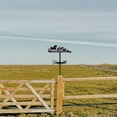 thumbnail image 6 of Iron Wind Direction Indicator Weathervane for Outdoor Garden Wind Measuring Tool Animals 218x350mm, 6 of 7