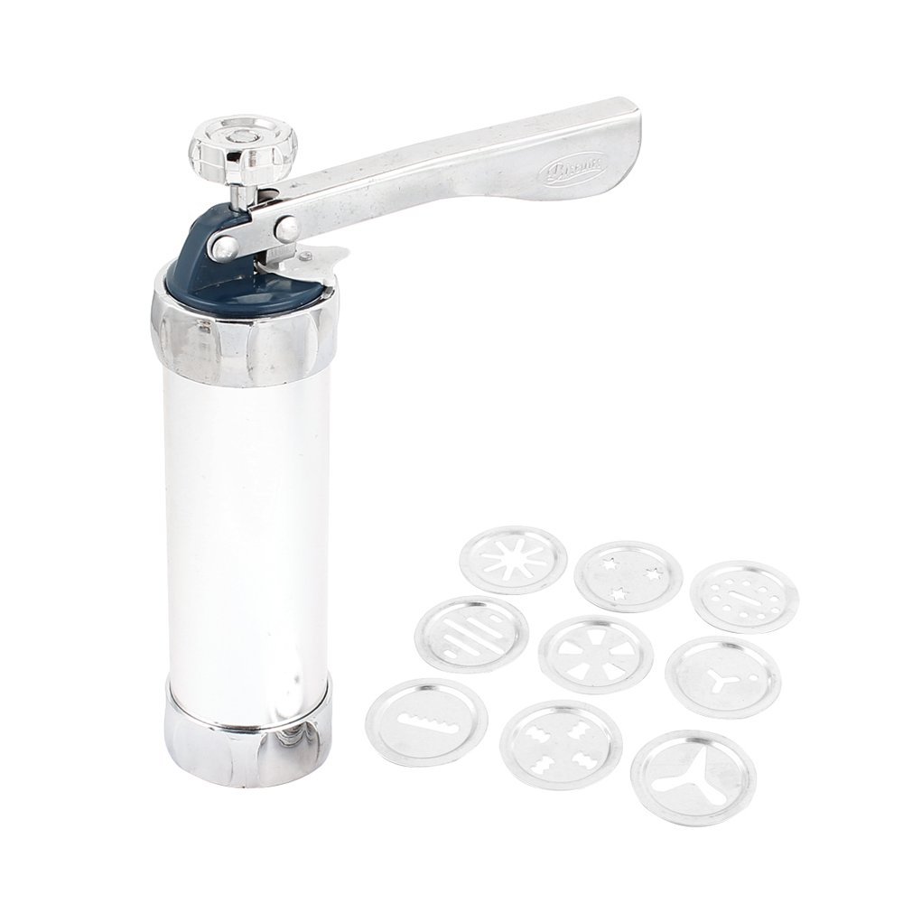 Aluminium Alloy Press Pump Biscuit Maker Cake Cutter Cookie Machine Set