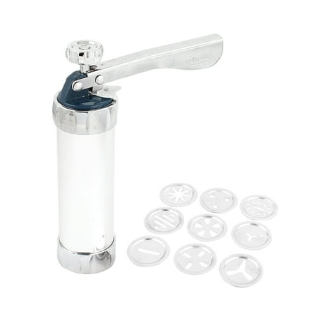 Cutter Press - Aluminium Press Pump Biscuit Maker Cake Cutter Cookie Machine Set