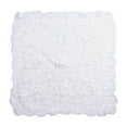 thumbnail image 1 of Vintage Square Tablecloth Doily Cotton Lace Crochet Floral Table Cloth Cover, 1 of 11