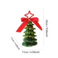 thumbnail image 3 of nTRIUQJ Exquisite Detailed Christmas Tree Desktop Ornament Illuminates Every Corner for a Warm Festive Holiday Season Companion B, 3 of 4