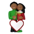 thumbnail image 5 of Ornaments by Elves Personalized African-American Couple Anniversary Christmas Ornament 2024 for Tree, 5 of 10