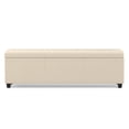 thumbnail image 4 of Simpli Home Avalon 54W XL Storage Ottoman Bench, 4 of 14