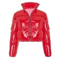 thumbnail image 6 of ATOGUTA Girls Down Winter Coat Quilted Puffer Jacket Warm Hooded Parka Snow Coats Size 1T-10 Red, 6 of 6
