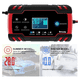 thumbnail image 3 of Cargador De Batería Bloosom Inteligente Automático 12v 8a/24v 4a Rojo Con negro, 3 of 3