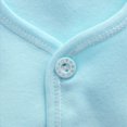 thumbnail image 4 of Xudanell Baby Clothes for Girls Newborn Baby 5 Piece Set Soft Cotton Short Sleeve Jumpsuit Pants Bib Socks Baby Boy Girl Blue 0-3 Months, 4 of 9