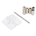thumbnail image 1 of Centering Drill Guide Kit, Accurate 8 Pcs Drill Bushing Set Portable Easy Usage  for Woodworking, 1 of 8