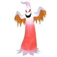 thumbnail image 5 of Gymax 8ft Inflatable Halloween Ghost Blow Up Decoration w/ Built-in Flame Light, 5 of 5
