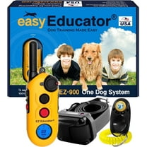 E-Collar EZ‑900 Easy Educator ½‑Mile Waterproof Remote Humane Dog Training Collar – Static, Vibration & Tone Modes
