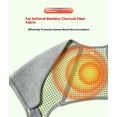 thumbnail image 5 of L Black Shoulder Supports for Sports Shoulder Pads Strap Bamboo Sleeve Compression Warm Sports Support Brace, 5 of 5