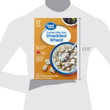 Great Value Frosted Bite Size Shredded Wheat Cereal, 24 oz - Walmart.com