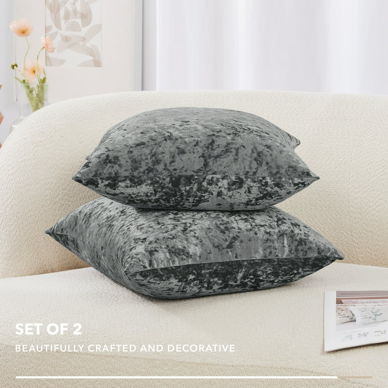  Deconovo Pillow Covers 18x18, 4-Pack Throw Pillow