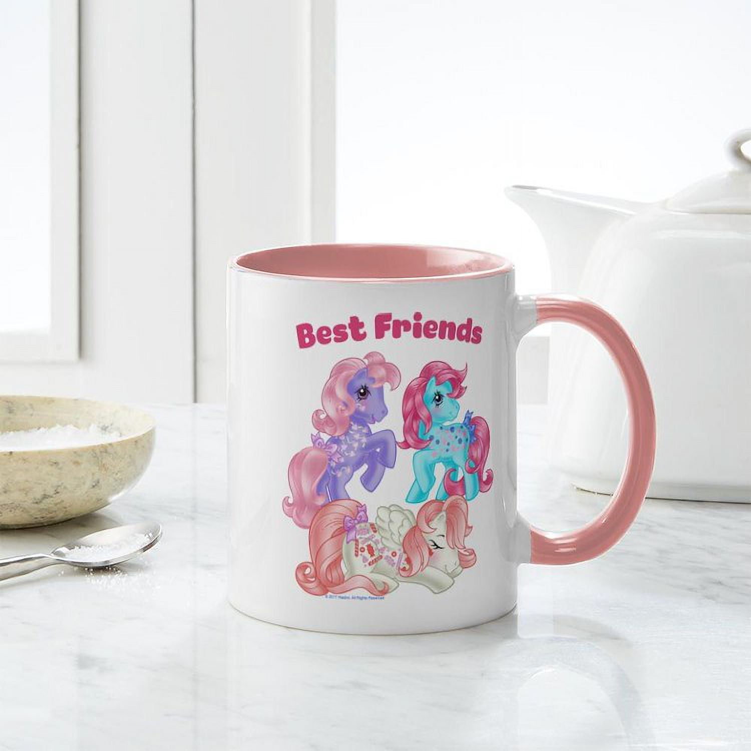 CafePress - My Little Pony Retro Best Friend - 11 oz Ceramic Mug - Novelty  Coffee Tea Cup - Walmart.com