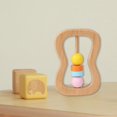 thumbnail image 4 of A Wooden Rattle Set 4 Pieces Orff Musical Instrument For Infants Sensory Development Toy Easy Grip Design 60G Weight, 4 of 6
