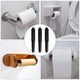 thumbnail image 4 of Advancent Soporte de papel de 3 uds., husillo de inserción negro de plástico estirable para baño, repuesto Flexible de fácil instalación, centro Juegos de accesorios de baño Advancent HA021620-00, 4 of 6