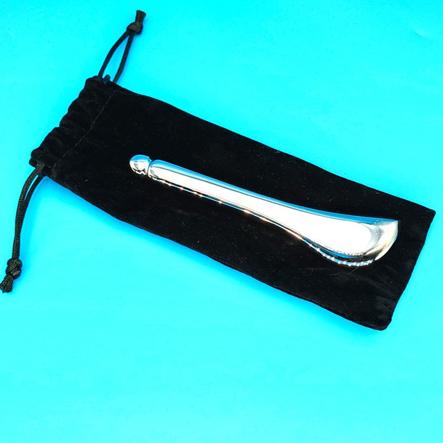 Cuchillo de acero inoxidable para fascia, tejido muscular, meridiano, fisioterapia, tipo S, cuchillo de membrana de refuerzo, cuchillo con forma de pájaro para raspar, masajeador de puntos