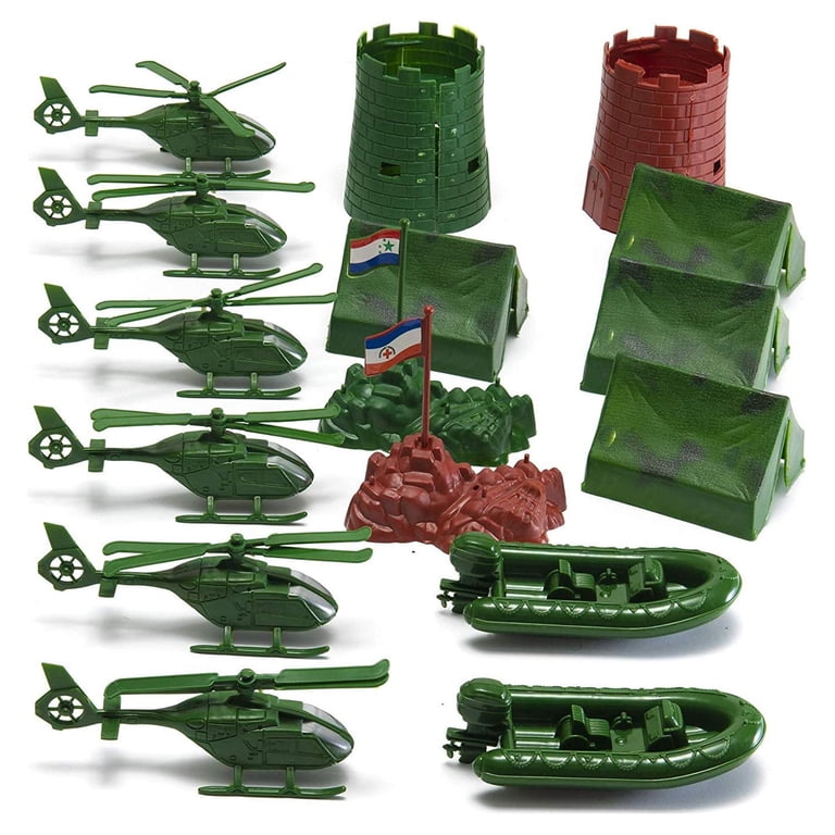 Jaxojoy Army Men Military Action Figure Set, 200 Pieces - Walmart.com