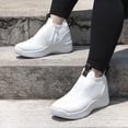 thumbnail image 3 of Tenis Comfy Step Blanco Talla 24 | Tenis Casuales Cómodos para Mujer | Calzado Ligero y Versátil para Uso Diario, 3 of 8
