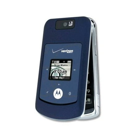 Verizon Motorola W755 Blue Mock Dummy Display Toy Cell Phone Good for Store Display or for Kids to Play Non-Working Phone