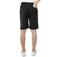 thumbnail image 5 of Men's Classic Fit Casual Polyester Jogger Gym Workout Short Pants with Elastic Waist Quick Dry Gym Shorts Lightweight Running Shorts, 5 of 8
