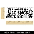 thumbnail image 2 of You're a Science Star Teacher Student School Self-Inking Rubber Stamp Ink Stamper - Pink Ink - Small 1-1/2 Inch, 2 of 7