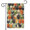 Multicolor 4, variant on ADECORIVY Green Striped Welcome Garden Flag 12x18 Inch Double Sided Outside Porch Yard Decoration Brown Stripes Outdoor Flag