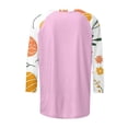 thumbnail image 4 of lcziwo Back to College Sales Easter Shirts for Women Spring 3/4 Sleeve Crewneck Blouses Novelty Eggs Pattern Tee Cute Rabbit Graphic Tunic 2025 Holiday Tops Hot Pink XXXL, 4 of 6