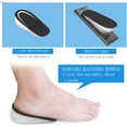 thumbnail image 4 of Height Increase Insole Gel, 2 Pairs of Raised Shoe Insoles, Height Increase Insole, Invisible Shoe Lift Inserts, Shock Absorption White Gray, 4 of 8