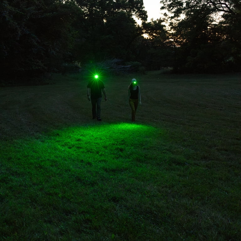Swiss Tech Kumpel 400LM Mini LED Headlamp and Cap Light, Green