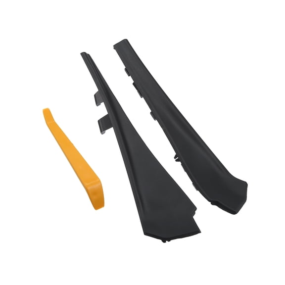 Unique Bargains 66895-4CL0A Front Left Right Windshield Wiper Side Cowl Extension Trim for Nissan Rogue 2014-2019 1 Set