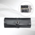 thumbnail image 6 of FVDPWYE Durable Tool Roll up Bag Pouch Wrench Organizer Pocket Craft Work Pliers Leather Black, 6 of 8