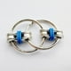 thumbnail image 4 of Llavero Metal Cadena Bicicleta Antiestrés Fidget Hand Spinner Toys (claro) Azul, 4 of 9