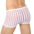 thumbnail image 4 of Eashery Underwear For Men Pack Men Pants Casual Mens Stretch Boxer Briefs Soft Cotton Underwear White L, 4 of 5