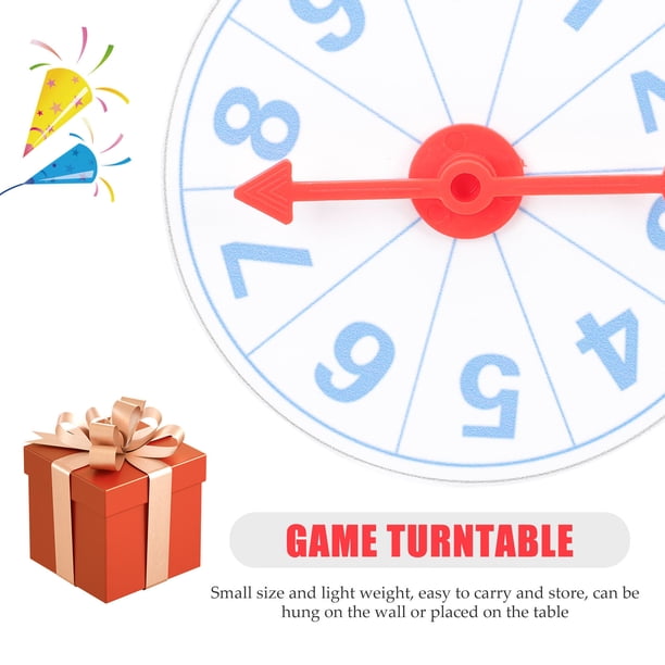 Rongfmy Roue de Prix Colorée Roue de Fortune Plateau Tournant pour Magasin Jeu de Fortune 50cm Rongfmy Roue de Prix Colorée Roue de Fortune Plateau Tournant pour Magasin Jeu de Fortune 50cm