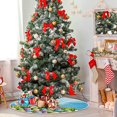 thumbnail image 4 of Falda para árbol de Navidad Qilmy huevos coloridos de Pascua 120 cm, 4 of 6