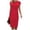 *Red, variant on ClodeEU Women's Cap Sleeve Grewneck Formal Sheath Dress ,Elegant Work Office Slim Fit Dresses Navy,Womens Plus M