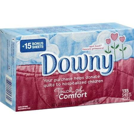 Downy Sheet April Fresh 120+15ct Bonus