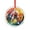 Pattern, variant on Glass Ornament Cute Welcome Country Apple Fruit Round Glass Hanging Ornament Autumn Fall Fruit Hanging Ornaments for Holiday Decoration